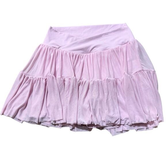 Blogilates pink ballerina athletic skort with pockets size medium - Picture 2 of 4